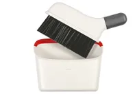 OXO 1334280MLNYK Good Grips Kehrgarnitur klein und kompakt, weiß/schwarz/rot