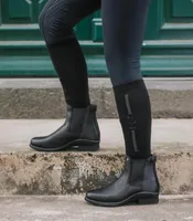 Waldhausen Jodhpurstiefelette Dublin Leder Reitstiefelette, Farbe:schwarz, Größe:39