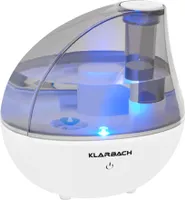 Luftbefeuchter LB 31507 we | Luftbefeuchter mit Ultraschall-Technologie | max. 30 m² Raumgröße & 120 ml/h Befeuchtung | weiß