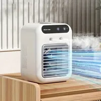 Kleiner Tischventilator,USB Tragbarer Verdunstungskühler,Mit 2 Windgeschwindigkeiten Und 500 Ml Wassertank,Mini Leiser Kühler,Persönlicher Luftkühler