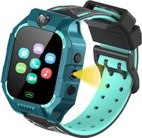 Kinder-Smart watch mit Kamera, Armband, wasserdicht, für Kinder, Smartwatch, SOS, Anruf, Touchscreen, Katze, Sprache für Kinder, Geschenk zum Lernen, Spielzeug