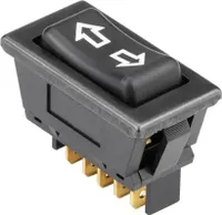 Universal Kfz-Wipp-Taster für elektrische Fensterheber 12V/20A, 5-polig, ASW-01