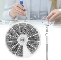 600-teiliges Reparatur-Tool-Kit für Sonnenbrillen, Brillen, Uhren, kleine Schrauben