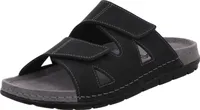 Rohde Herren Pantoletten Clogs Leder Rodigo-H 5914, Größe:41 EU, Farbe:Schwarz
