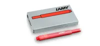 LAMY T10 Tintenpatronen für Füller rot 5 St.