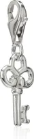 Damen Charm-Anhänger Schlüssel 925 Silber 16x10mm Amulett für Bettelarmband