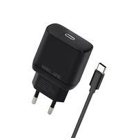 Beline Ład. Siec. 1X Usb-C 30W + Kabel Usb-C Czarna /Black Pd 3.0  Blncb30C Gan