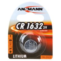 ANSMANN Lithium Knopfzelle CR1632 3 Volt 1er Blister