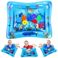 Wassermatte Baby, Baby Spielzeuge 3 6 9 Monate, Baby Wassermatte ist Perfektes Sensorisches Spielzeug für Baby Frühe Entwicklung Aktivitätszentren(66*50cm)