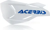 Chránič rúk Acerbis X-Factory, biely/modrý, jedna veľkosť