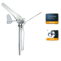 Turbina pozioma, moc wyjściowa 10 kWh, niski poziom hałasu, tylko turbina wiatrowa, 2000 W, 24 V