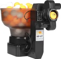 Tischtennis Roboter Ping Pong Ball Maschine dient 40mm Regulierung Ping Pong Baelle Automatische Tischtennis Maschine fuer das Training Solo Trainer