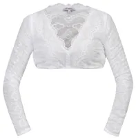 Marjo - Damen Trachten Bluse, GY-5-Karina-Lotta (989100-020037), Größe:36, Farbe:Off White (3497)