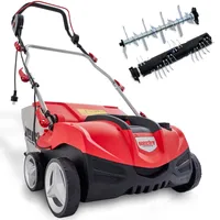 HECHT 1999 Vertikutierer Elektro | 2in1 Rasenlüfter | 36cm Arbeitsbreite | 2000W | 45L Fangkorb