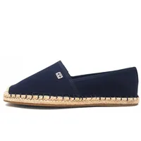 Tommy Hilfiger essential espadrille Damenschuhe Slipper Blau Freizeit, Schuhgröße:38 EU