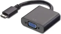 MicroConnect Spain HDMIIVGAB - Adaptér HDMI Mini - VGA, černý