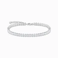 THOMAS SABO "Tennis-Armband" Silber weisse Steine A2029-051-