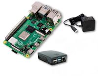 Raspberry Pi® Essentials Kit V1.2 4 B 1GB 4 x 1.5GHz inkl. Netzteil, inkl. Gehäuse