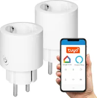 2er Pack I Tuya, Google, Alexa, Smart Wi-Fi Wireless Steckdose