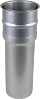Raik Rauchrohr / Ofenrohr 120mm - Doppelwandfutter mit Verlängerung 400mm blank