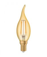 Osram LED Leuchtmittel Vintage 1906 Cla BA E14 1,5W warmweiß, amber