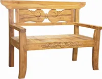 Bank PADAR 2-Sitzer Teak Sitzbank Garten
