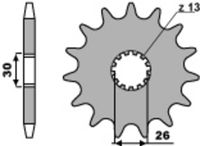 PBR Standard Stahlritzel vorne 2130 - 525