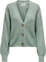 ONLY Kurze Strickjacke Langarm V-Ausschnitt Knitted Cardigan ONLCAROL Größe: S