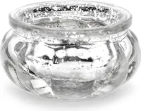 Teelichthalter silber