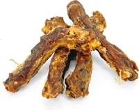 ferAmore Premium getrocknete Hühnerhälse 5 kg Kauartikel Kausnack wie Hühnerfüße