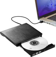 PuroTech PuroTech® Externer DVD/CD-Player - USB 3.0-Anschluss - Plug & Play - Brenner