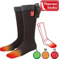THERMO SOCKS Zestaw ogrzewanych skarpet outdoorowych rozmiar L EU 42-45