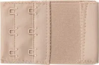 Damen BH-Verlängerer in Beige, flexible Erweiterung für BH's - Elastischer Bra Extender 25mm, Erweiterungs Set