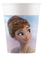 Procos 93839 - Frozen 2 Wind Spirit cup, 200 ml, 8 kusov,  Mix, jednorazový pohár, papierový pohár, narodeniny, tematická párty