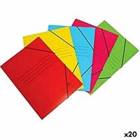 Faltblatt Mariola Gummi grün 34 x 25 cm Din A4 (20 Stück)