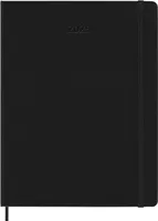 Moleskine - Plánovač "2025", tvrdá vazba PF4449 (jedna velikost) (černý)