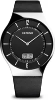 Bering 51640-402 Slim Funkuhr Herrenuhr 40mm 5ATM