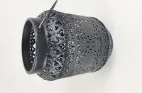 Sesua Laterne aus Metall Oriental 25 cm Schwarz
