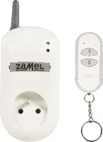 Funk-Steckdose mit Fernbedienung (RWG-01+P-257/2), RWG-01K, exta free Zamel