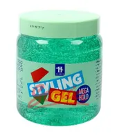 Hegron Styling Hair Styling Gel 500ml Wet Look White
