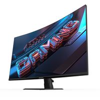 Gigabyte GS32QC LED-Monitor Curved, 80 cm (31,5"), 2.560 x 1.440 Pixel QHD, 1 ms, VA, neigbar, HDMI, Displayport, schwarz