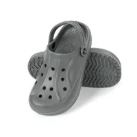 Clogs Damen Herren Gartenschuhe Sandalen Pantoletten Hausschuhe Gartenclogs Grau 45