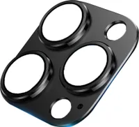 für iPhone 13 Pro/iPhone 13 Pro Max Kameraschutz, [einteiliger Kameraschutz aus Aluminiumlegierung] Kameraobjektivschutz für iPhone 13 Pro/iPhone 13 Pro Max-Schwarz