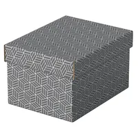 3 Esselte Home Aufbewahrungsboxen 6,5 l grau 20,0 x 25,5 x 15,0 cm