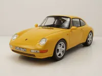 Norev 187596 Porsche 911 993 Carrera 1994 gelb 1:18