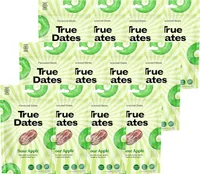 True Dates Datteln sauer Apfel natürlich Datteln 100g 12er Pack