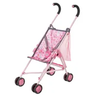 BABY born Active Stroller und Tasche - faltbarer Puppenwagen mit 62cm Griffhöhe