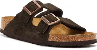 Birkenstock Arizona Wildleder Mokka Sandalen