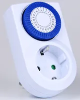 HEITECH Mini časovač mechanický - časovač 48 spínacích segmentů po 30 min