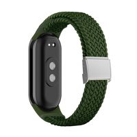 Ersatz Armband für Xiaomi Mi Band 8 Nylon, Farbe:Grün